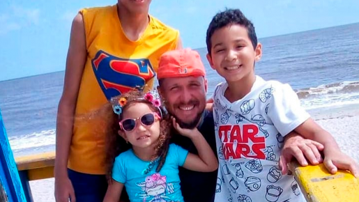 Dos hijos de Luis Guillermo tienen autismo: ellos son su motor emocional